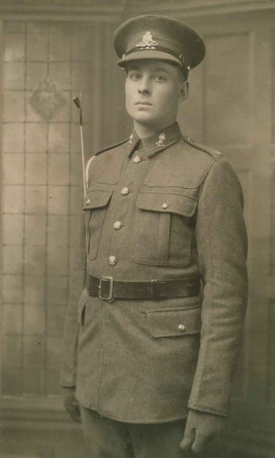 Image of Bombardier William Austin of the Hong Kong & Singapore Royal Artillery lost in the sinking of the Hell Ship Lisbon Maru