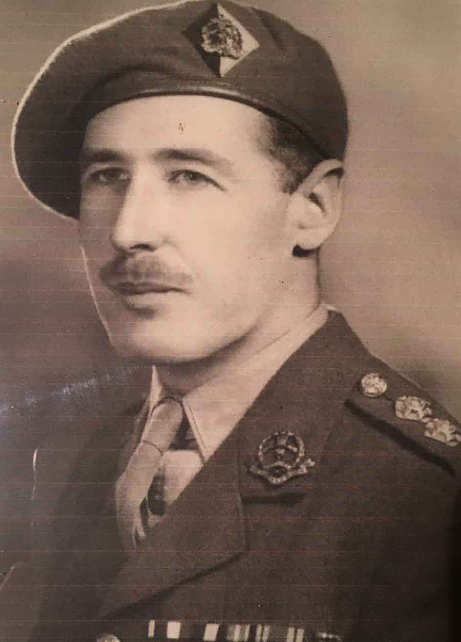 Image of Captain Martin Weedon MC survivor of the sinking of the Lisbon Maru