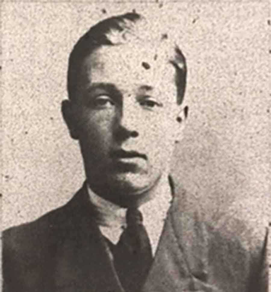 Image of Ernest Rex Rodgers of the Hong Kong Royal Naval Volunteer Reserve, survivor of the sinking of the Lisbon Maru