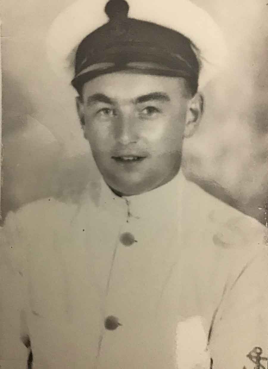 Engine Room Artificer William Grant Shepherd survived the sinking of the Lisbon Maru.