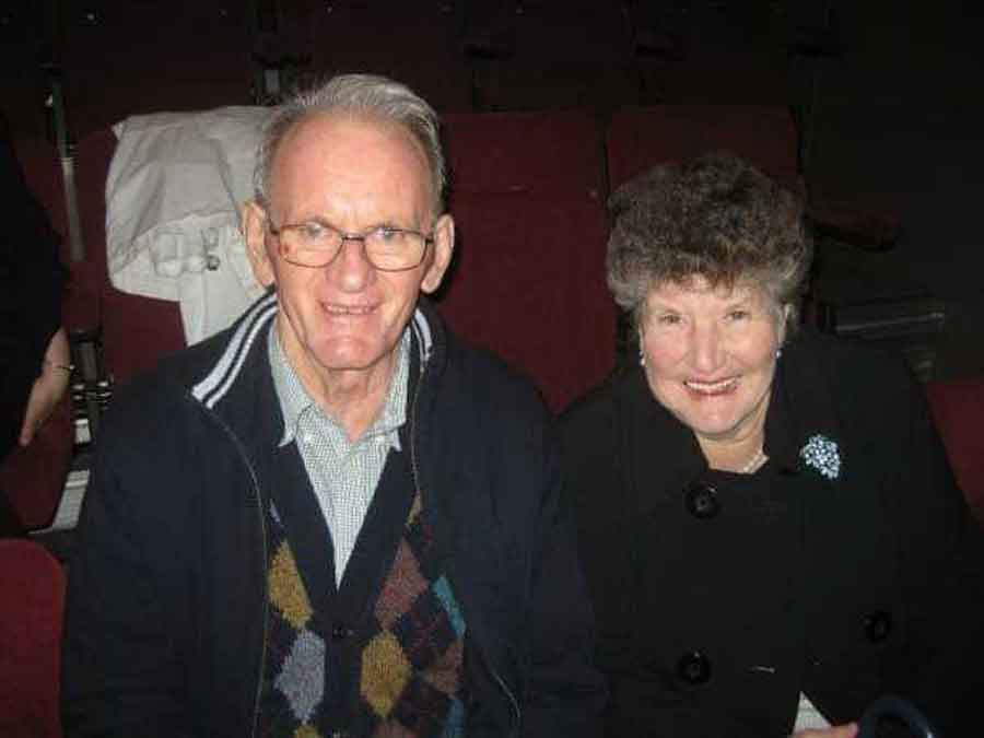 Michael Thomas Russell, son of Thomas Russell with his wife Pauline Russell late 2009/early 2010. Thomas Russell was lost on the Lisbon Maru
