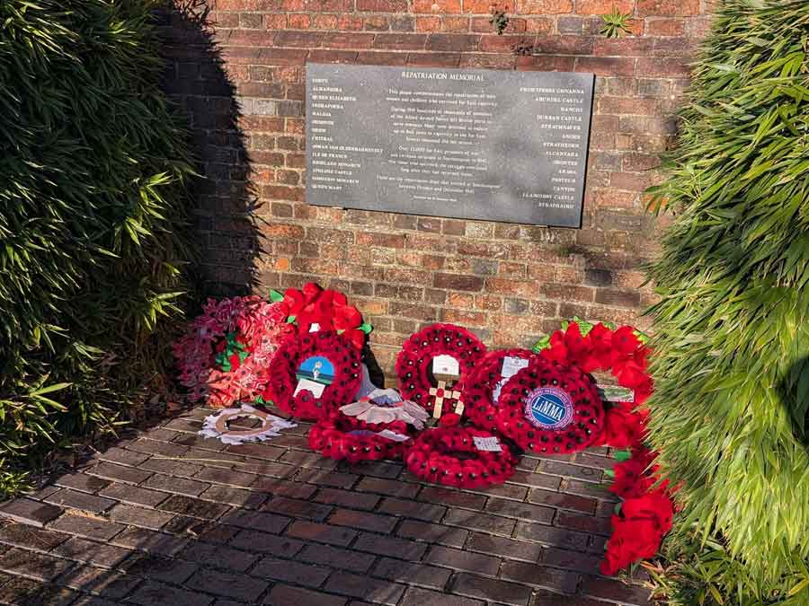 Repatriation commemoration southampton 2025