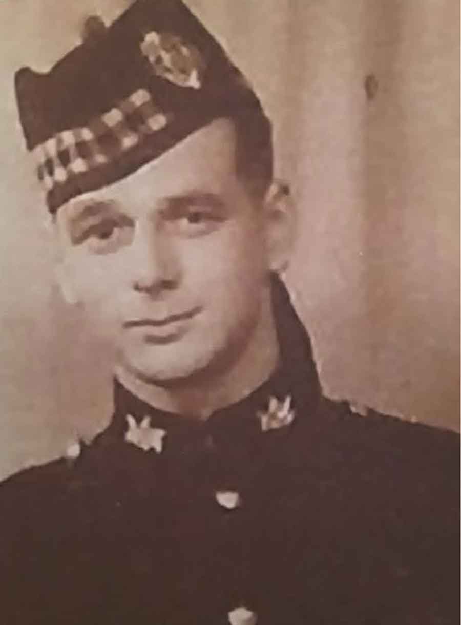 George Edmond Wilkinson, Bandsman of the Royal Scots and survivor of the sinking of the Lisbon Maru