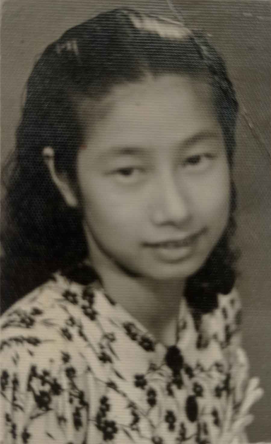 Leung Sou Kam or Goldie as she was nicknamed by John Douglas Haig Weaver, lost in the sinking of the Lisbon Maru