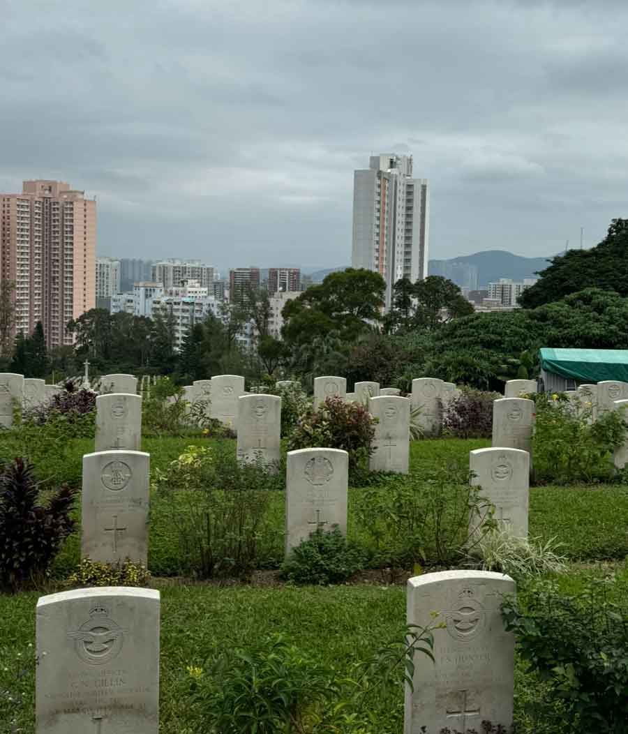 Sai Wan War Cemetery Hong Kong