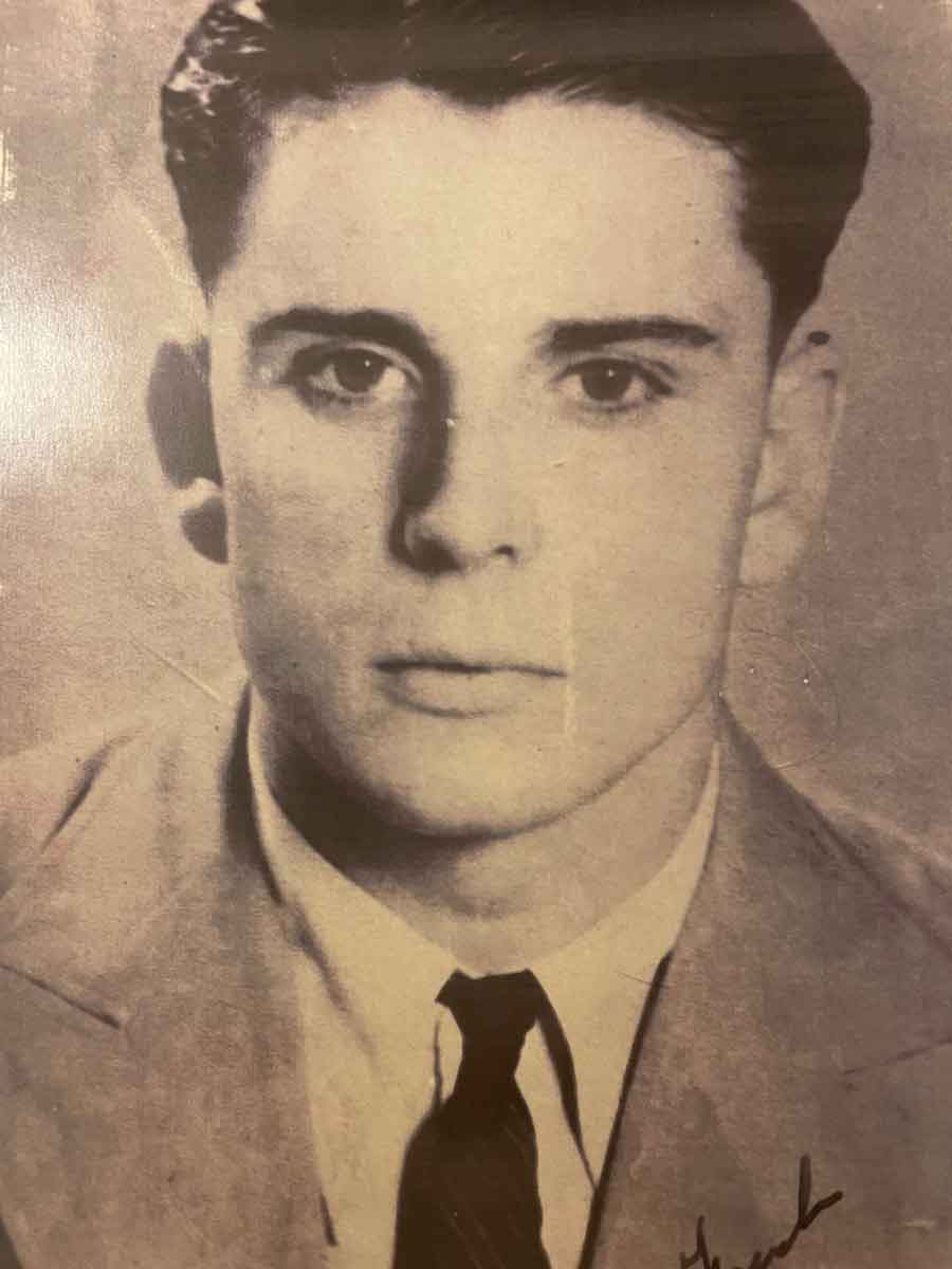 Avery White who survived the sinking of the Lisbon Maru.